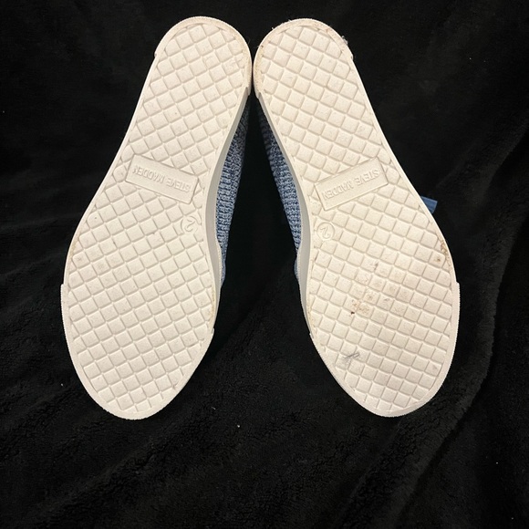 Steve Madden Kids' Caliber Wedge Sneaker In Blue - Picture 5 of 8